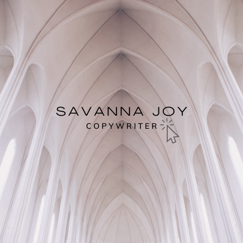 savanna joy copywriter 
 